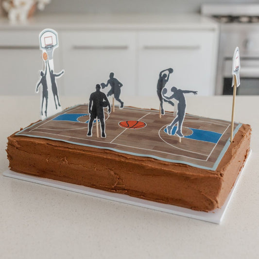 Basketball Court Cake Kit