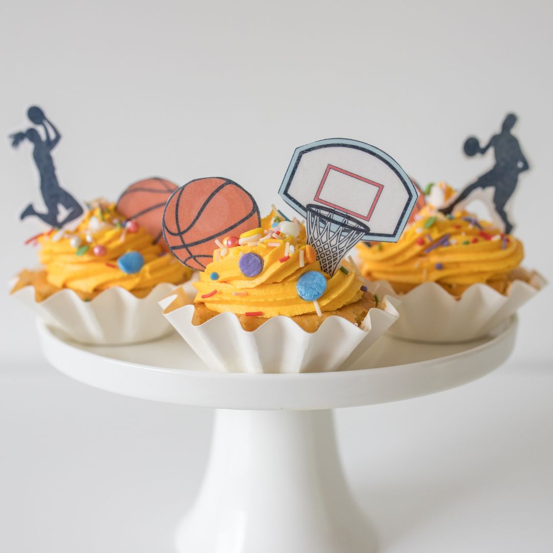 Basketball Cupcake Kit