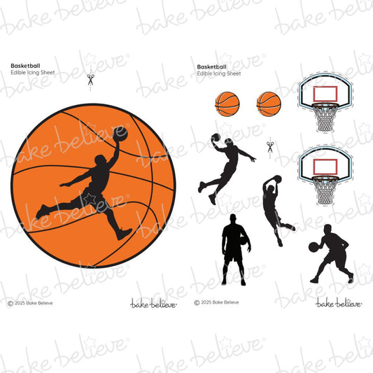Basketball Edible Images