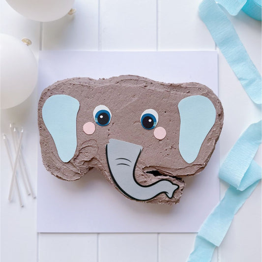 Blue Elephant Edible Image Set