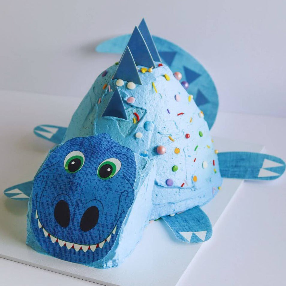Blue T-Rex Cake Kit