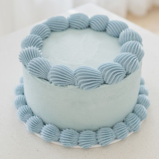 Blue on Blue Vintage Cake Kit