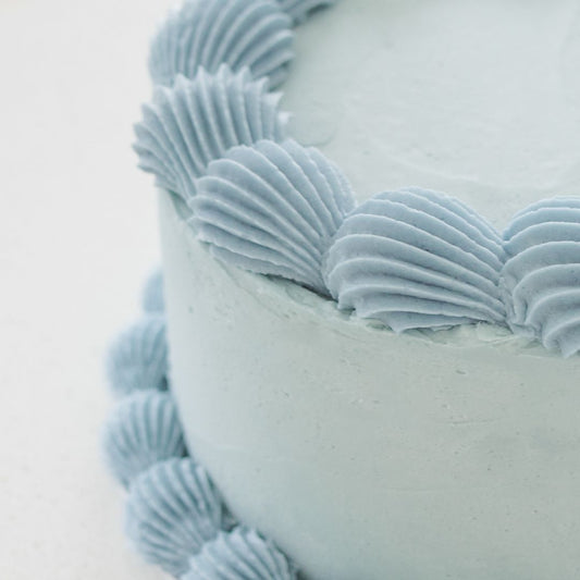 Blue on Blue Vintage Cake Kit