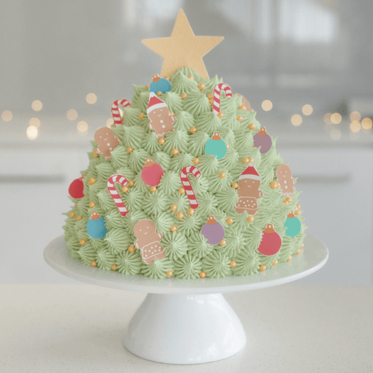 Christmas Tree Cake Edible Image Set