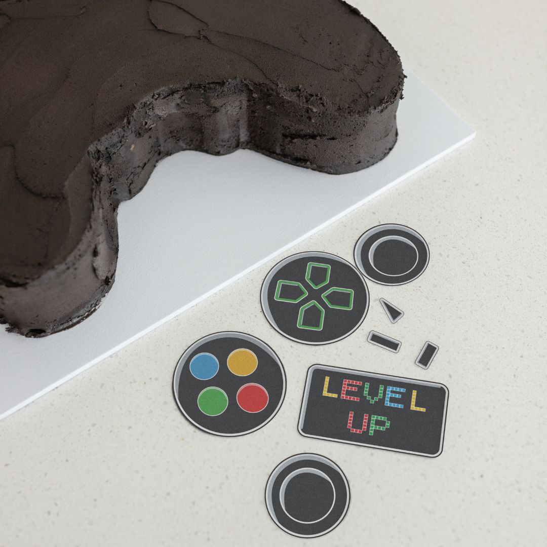 Console Game Control Cake Kit