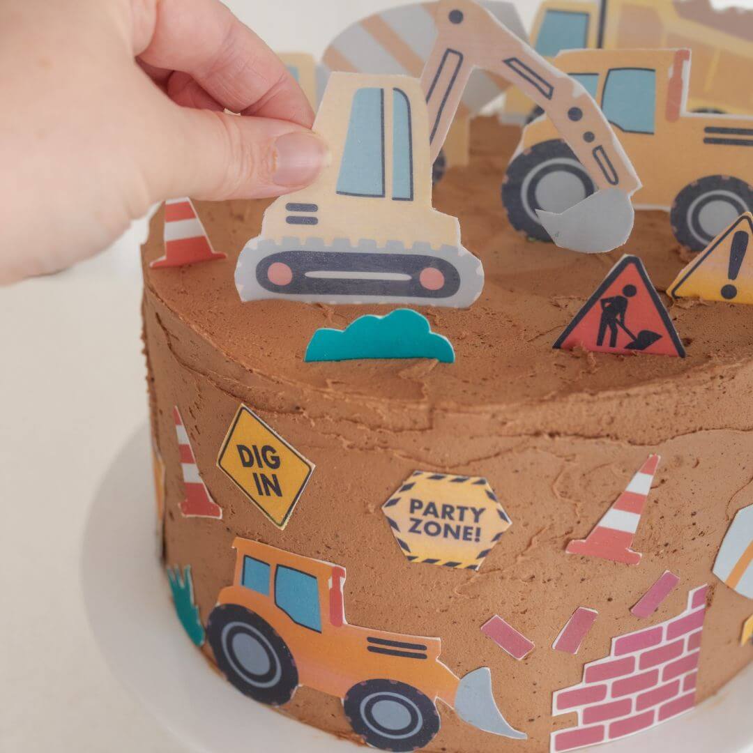 Construction Cake Kit 