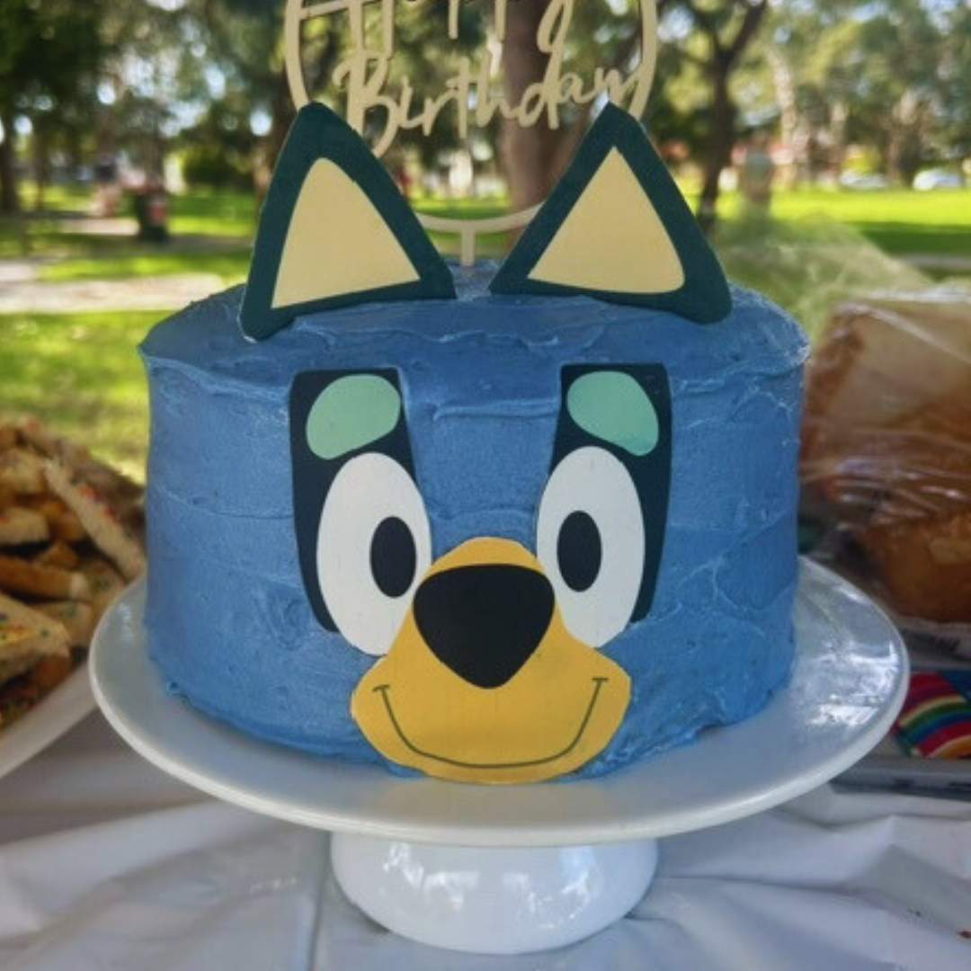 Custom Blue Puppy Cake Kit