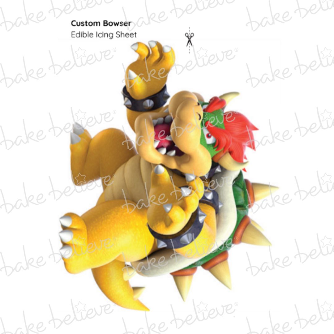 Custom Bowser Edible Images