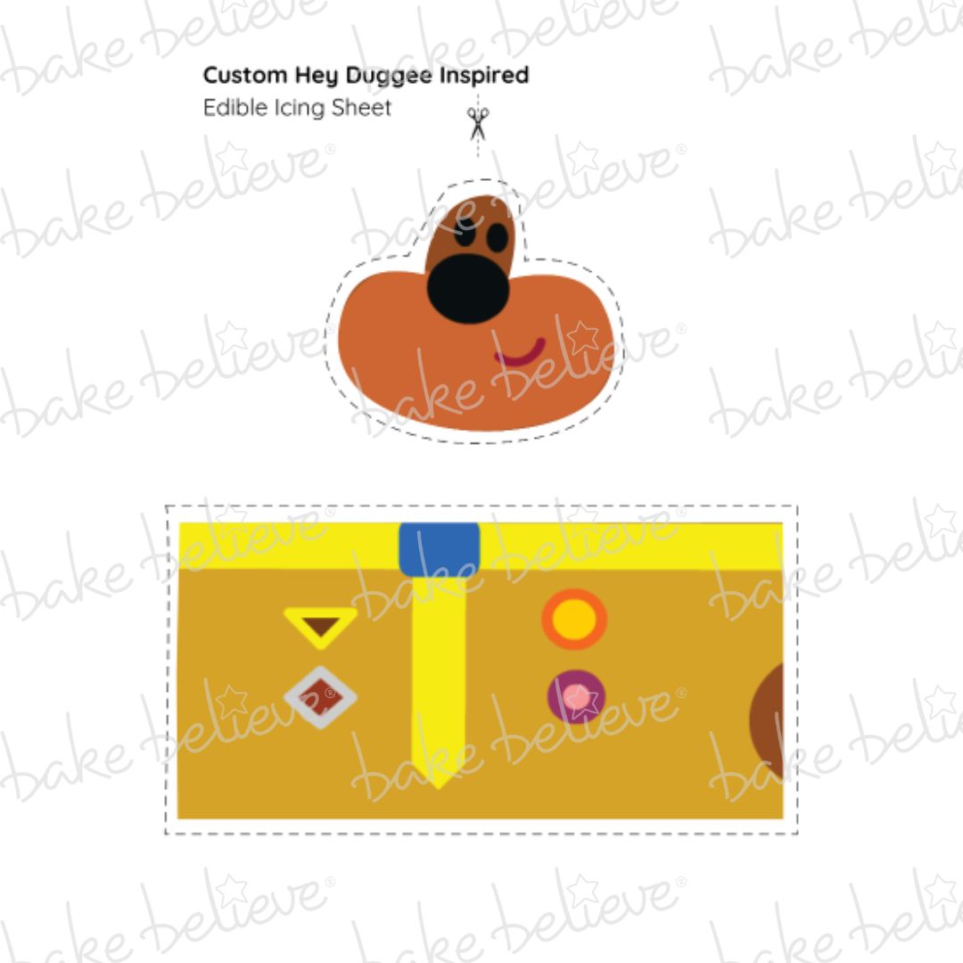 Custom Duggee Edible Images