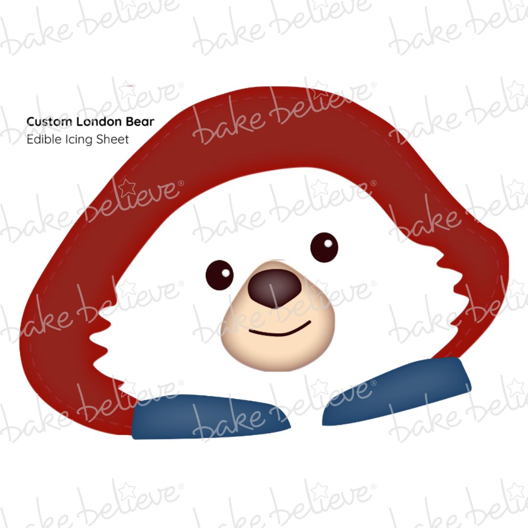 Custom London Bear Edible Images