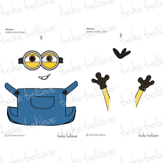 Custom Minion Inspired Cake Kit