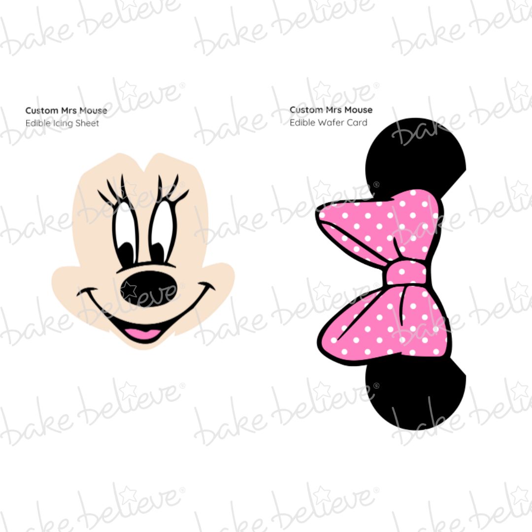 Custom Mrs Mouse Edible Images