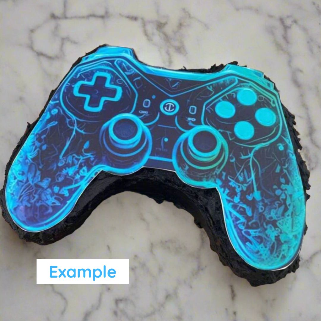 Example of a Custom Slab Cake Kit