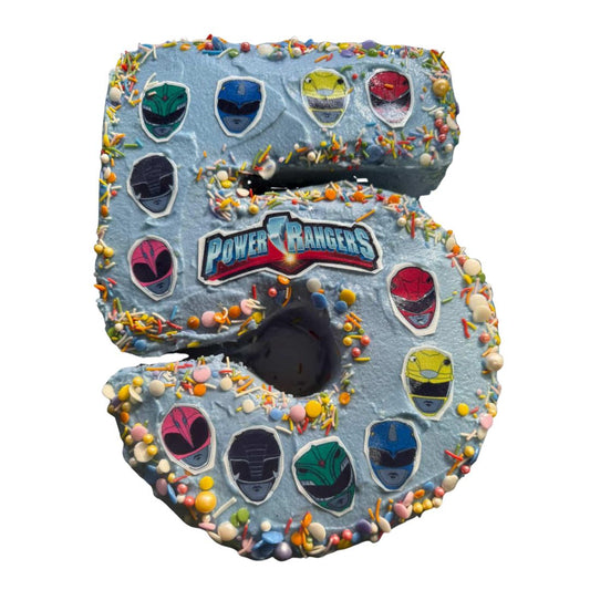 Custom Ranger Number Cake Kit