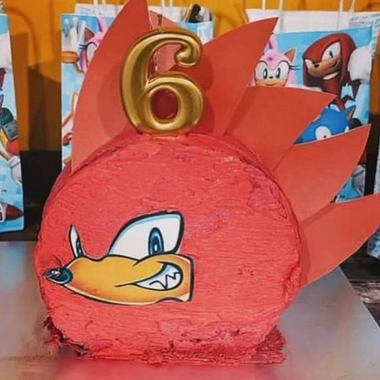 Custom Red Hedgehog Cake Kit