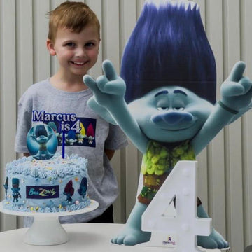 Custom Troll & Friends Cake