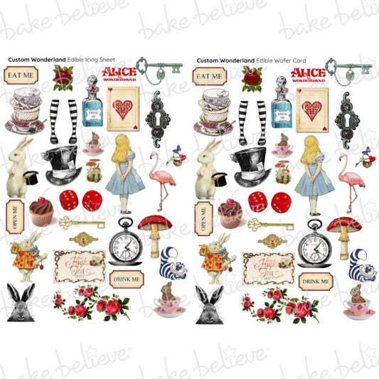 Custom Wonderland Cake Kit