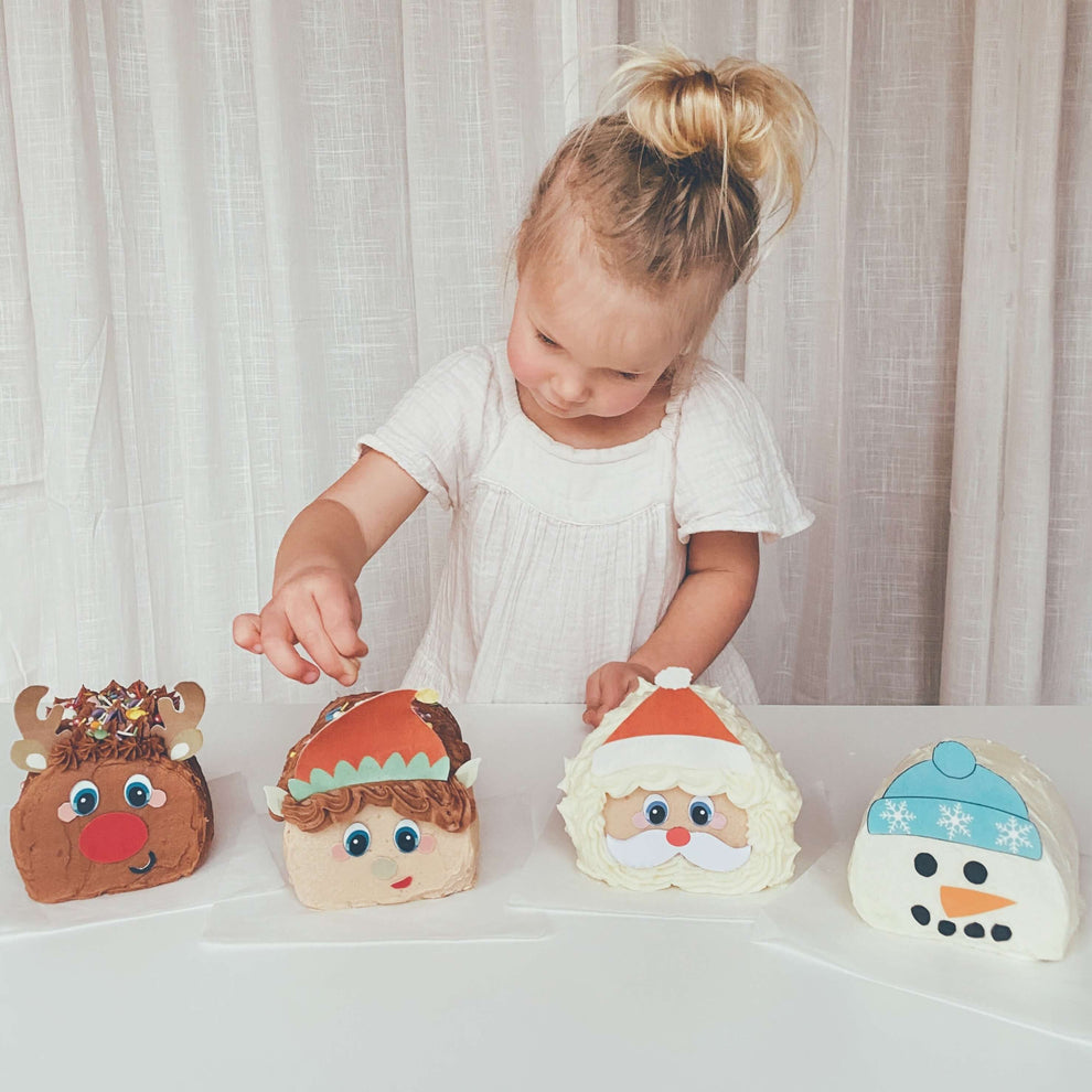 Mini Christmas Cake Kit Bake Believe