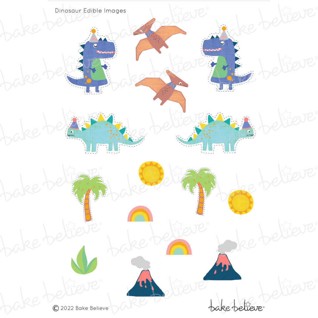 Dinosaur Edible Images