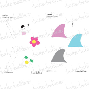 Dolphin Edible Images