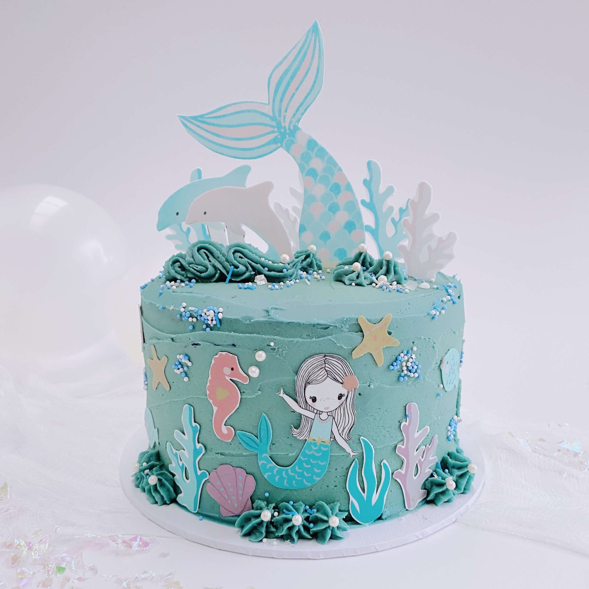 Mermaid Cake Kit