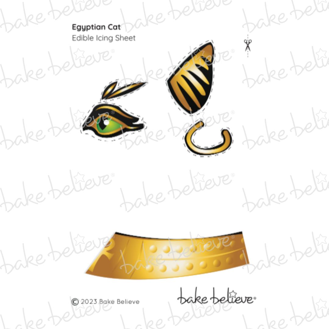 Egyptian Cat Edible Images