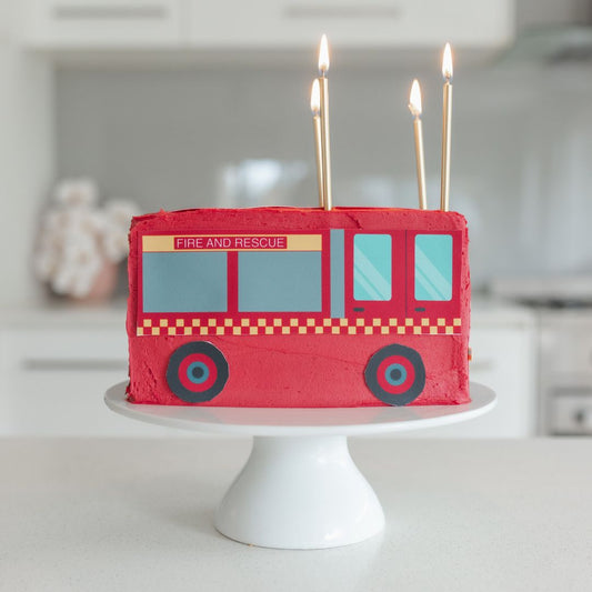 Fire Truck Cake Kit