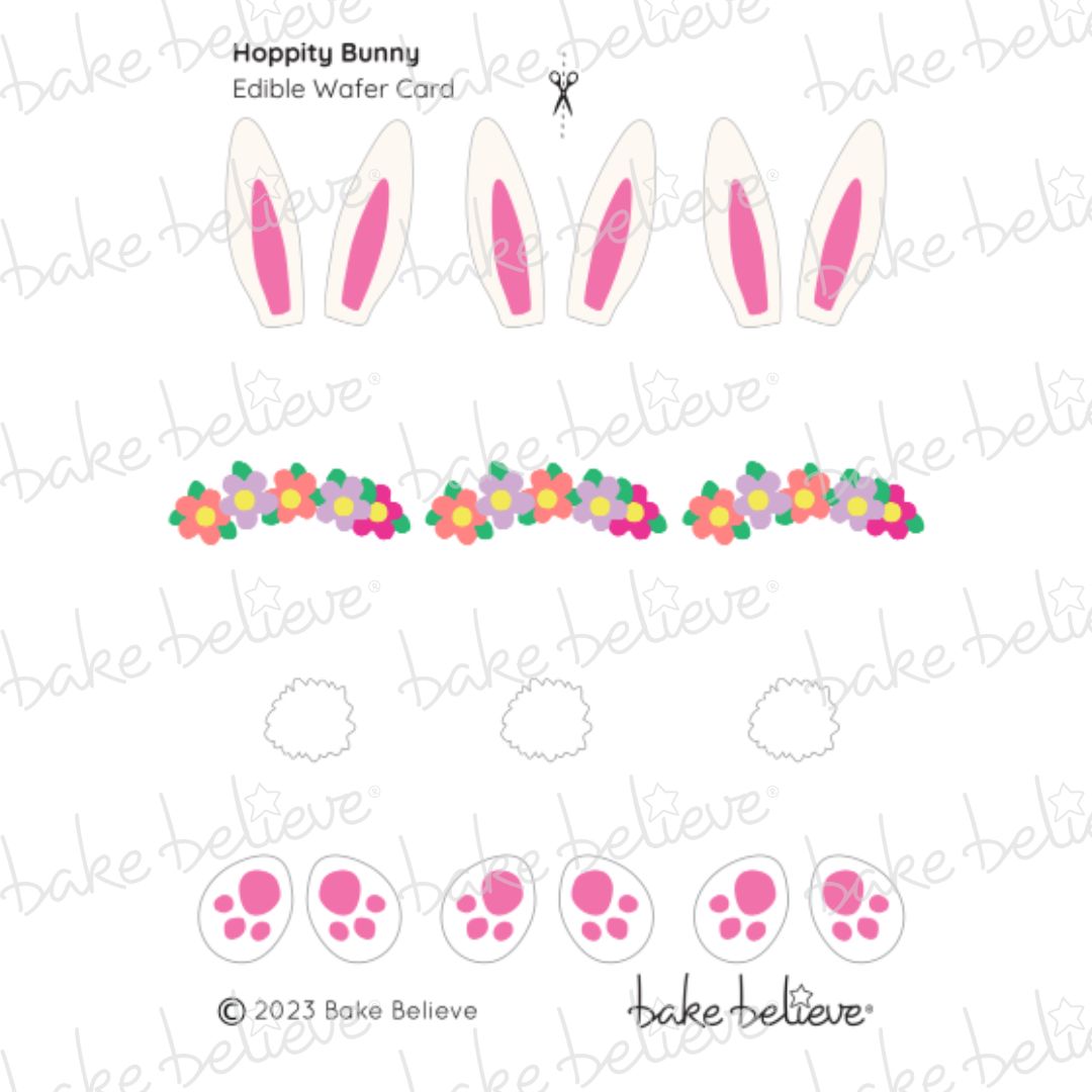 Floral Hoppity Bunny