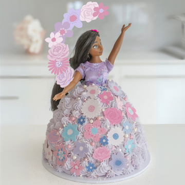 Floral Princess Dolly Varden Cake Kit