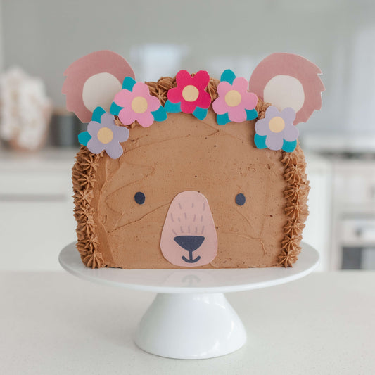 Floral Bear Cake Kit