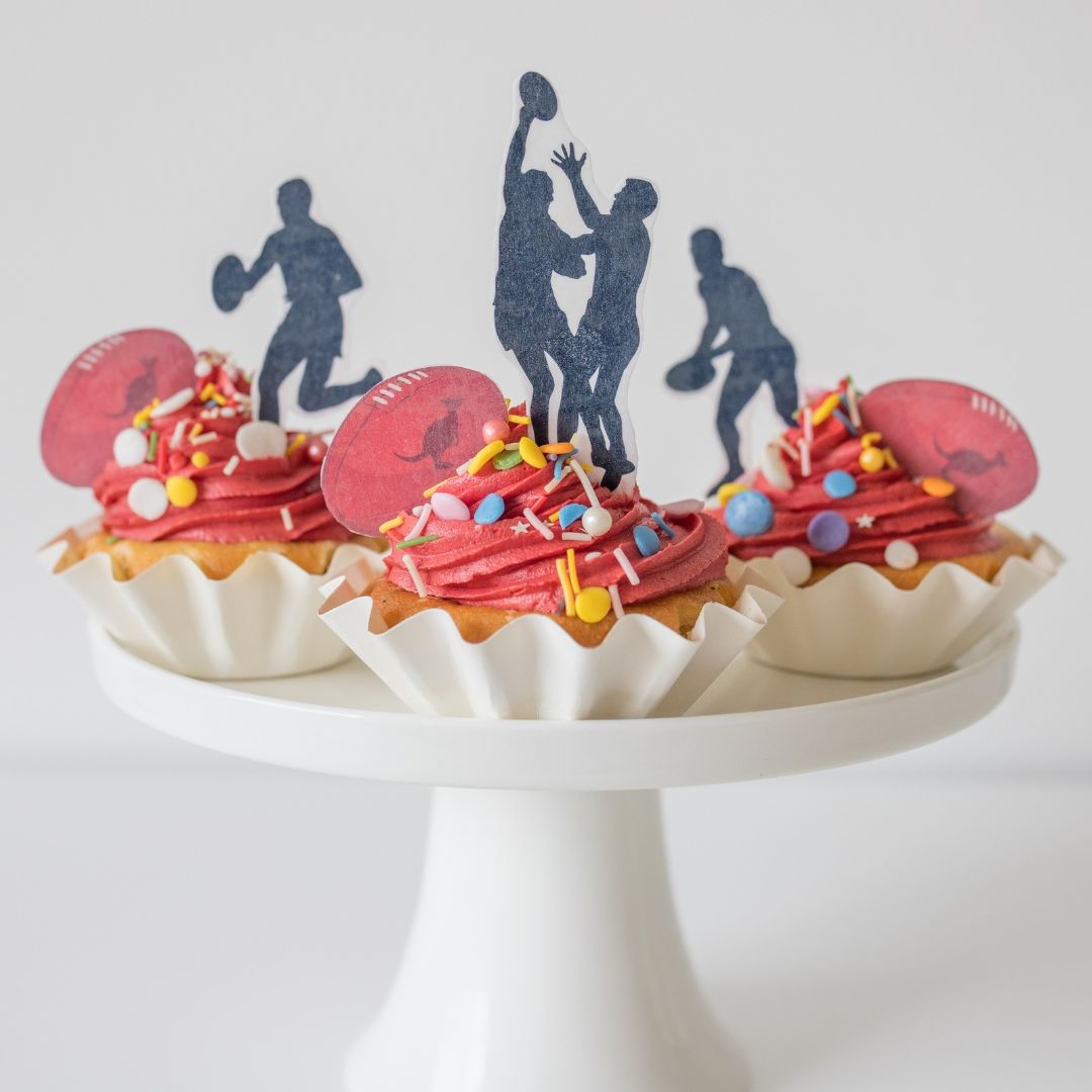 Football Cupcake Kit