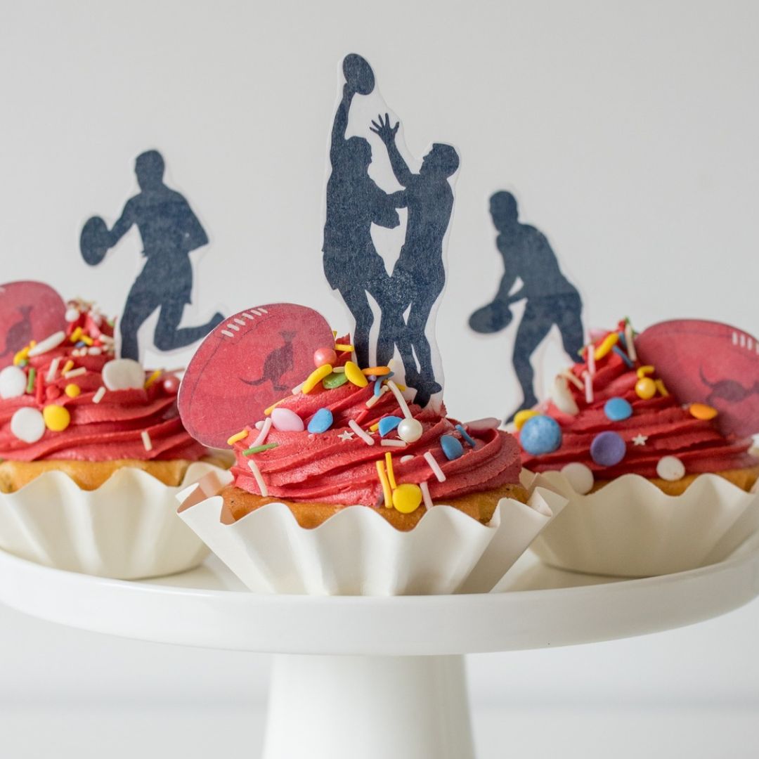 Football Cupcake Kit