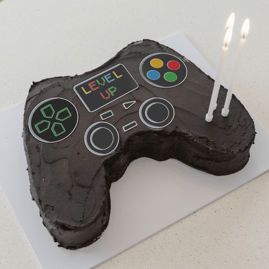 Console Game Control Stencil