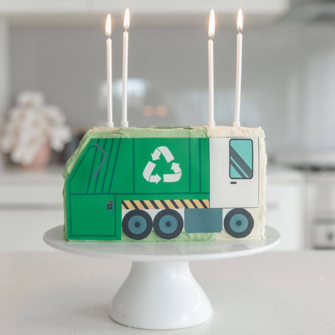 Garbage Truck Cake Kit