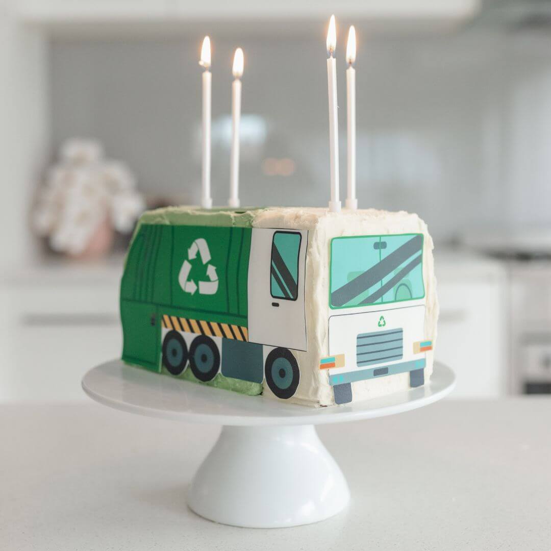 Garbage Truck Cake Kit