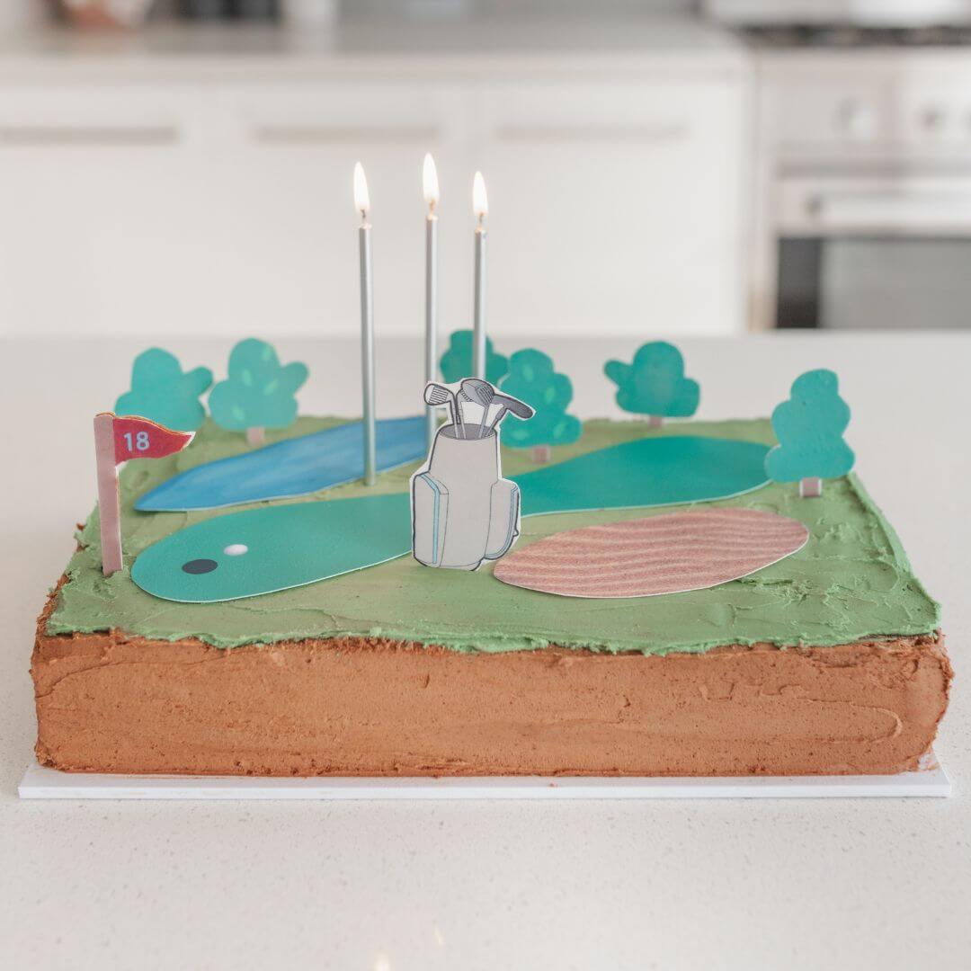 Golf Cake Kit