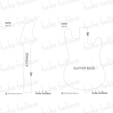 Guitar Stencil