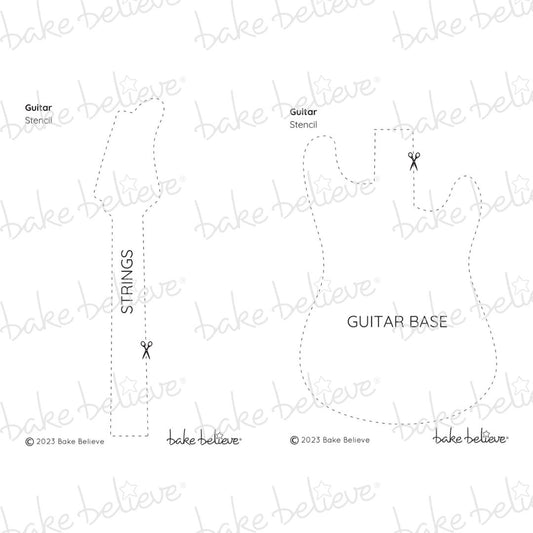 Guitar Stencil