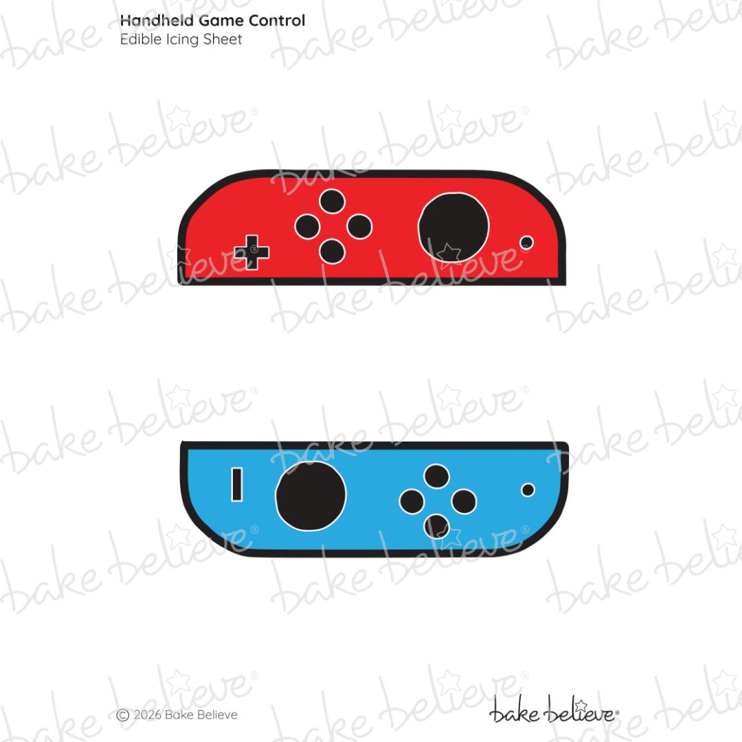 Handheld Game Control Edible Images