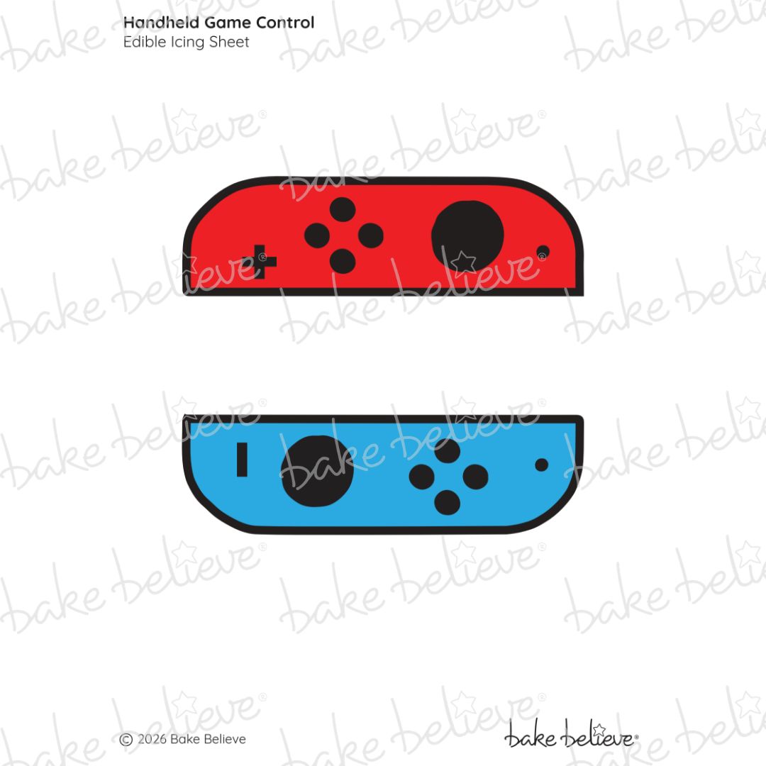 Handheld Game Control Edible Images