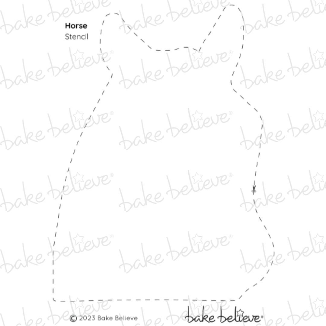 Horse Stencil