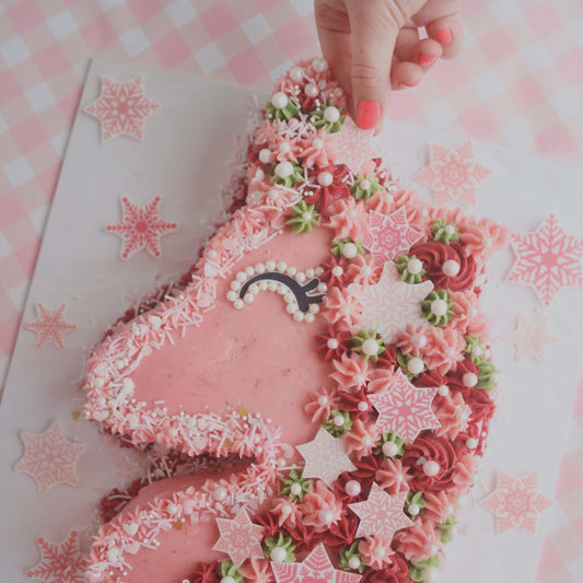 Christmas Unicorn Cake