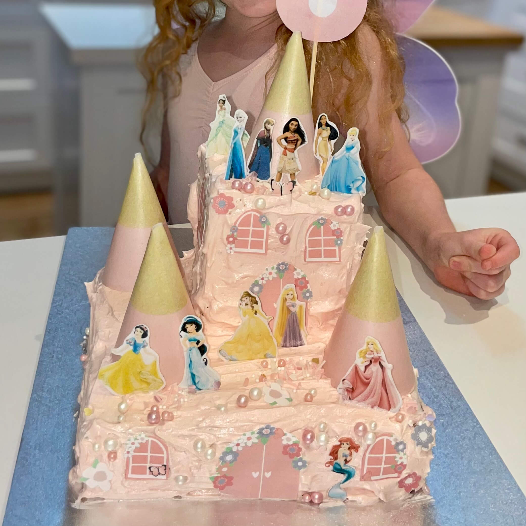 Disney Princess Cake, Food & Drinks, Chilled & Frozen Food on Carousell