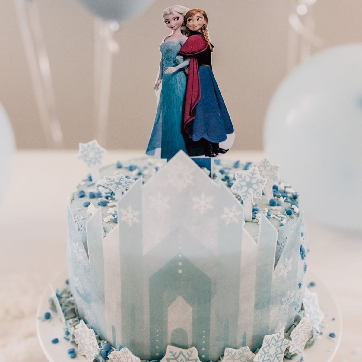 Custom Ice Queen Cake Kit | Bake Believe