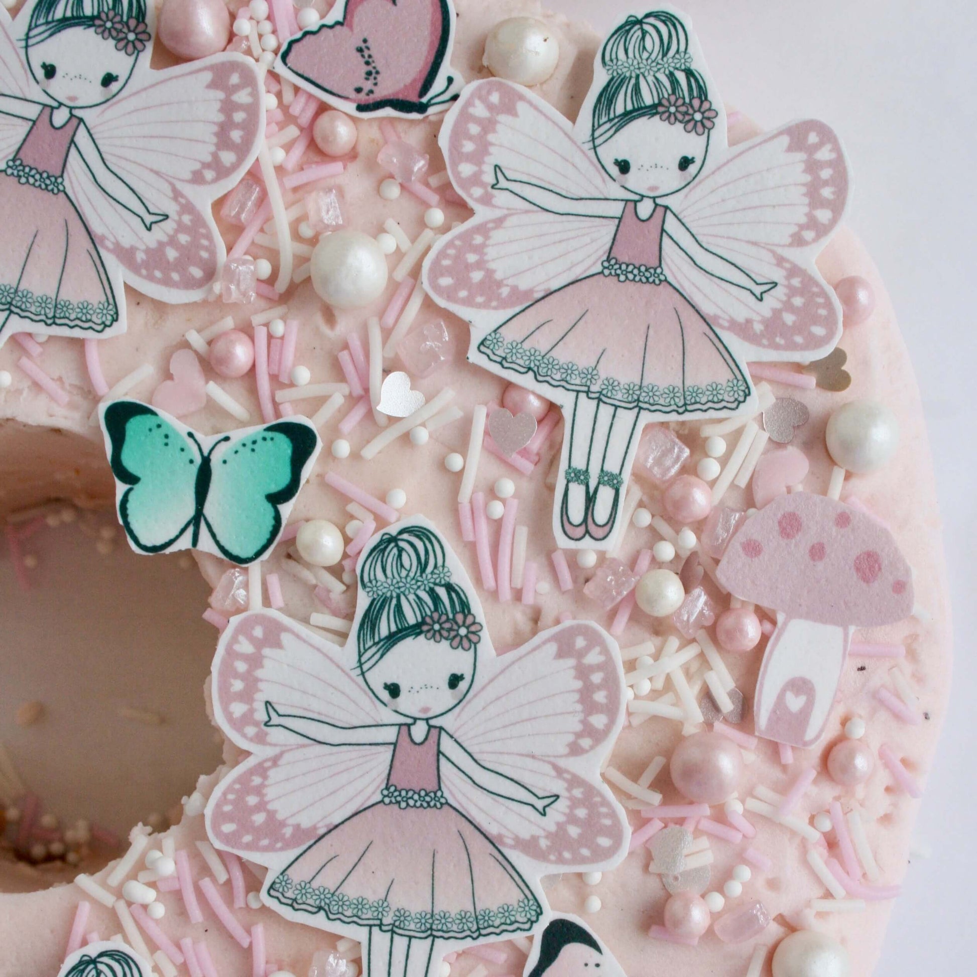 Fairy Number Cake
