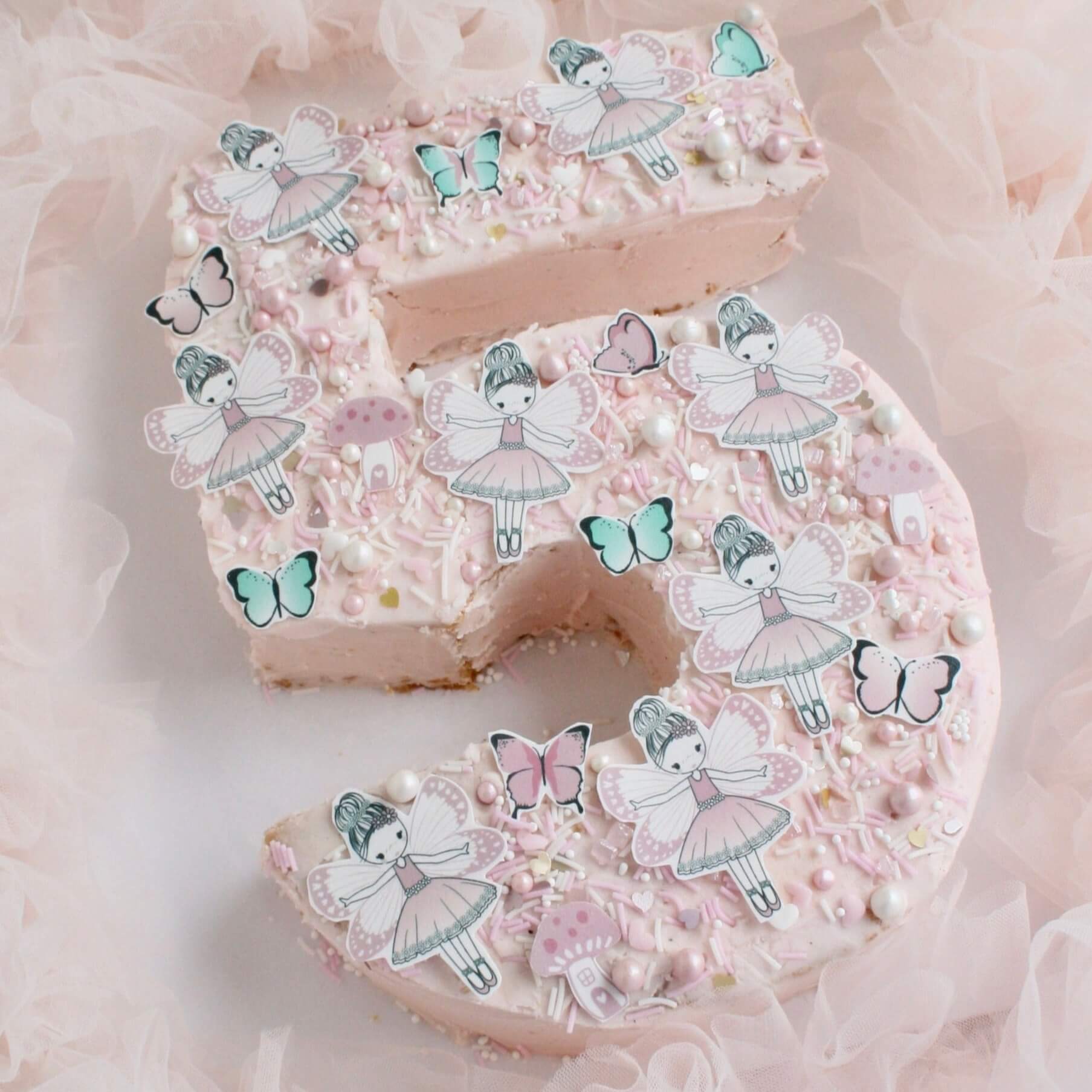 Fairy Number Cake
