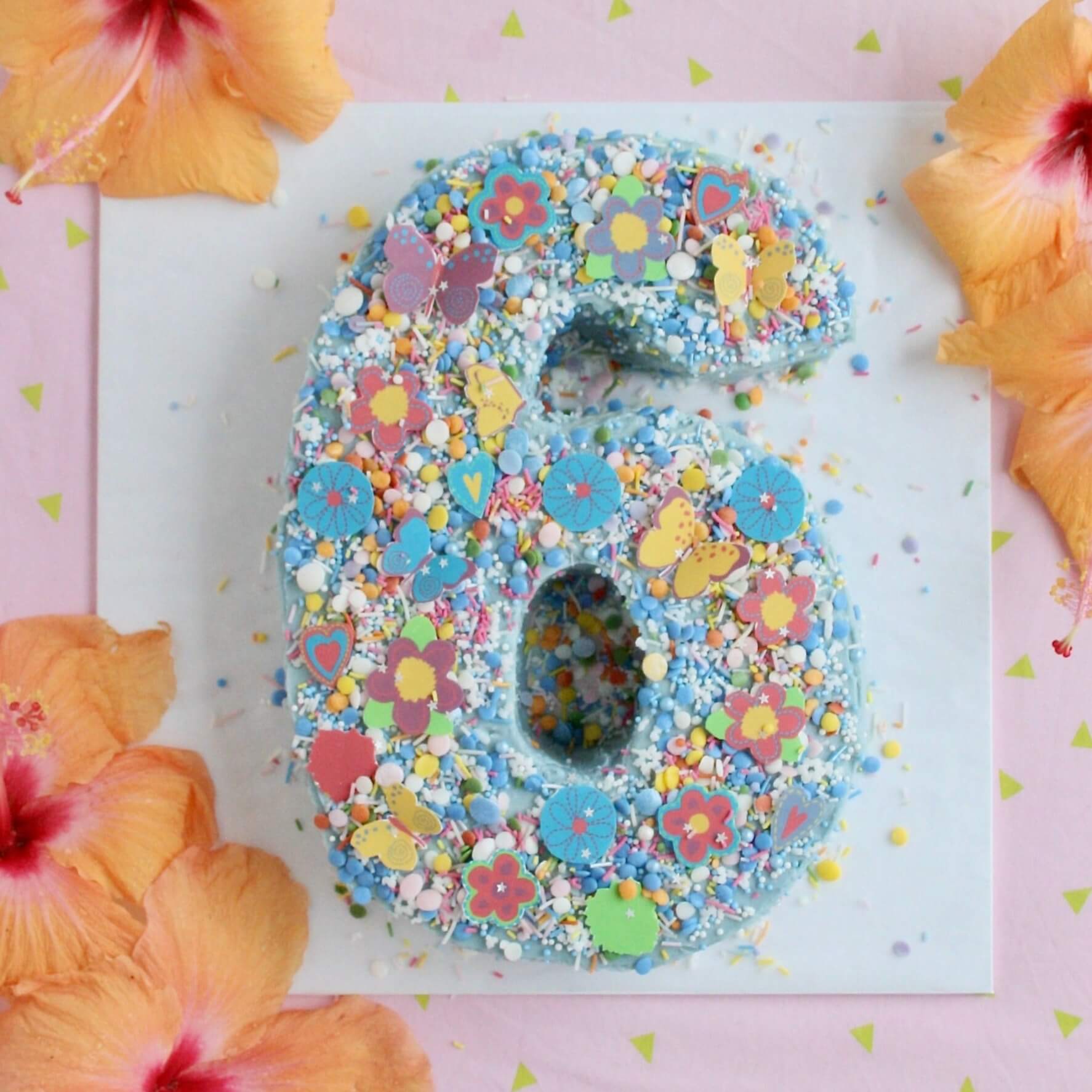 Floral Number Cake Kit
