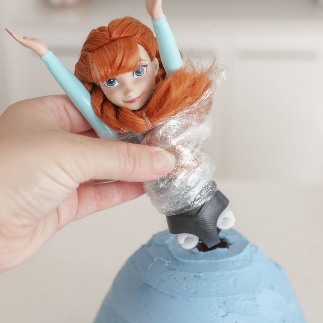 Ice Princess Dolly Varden Cake