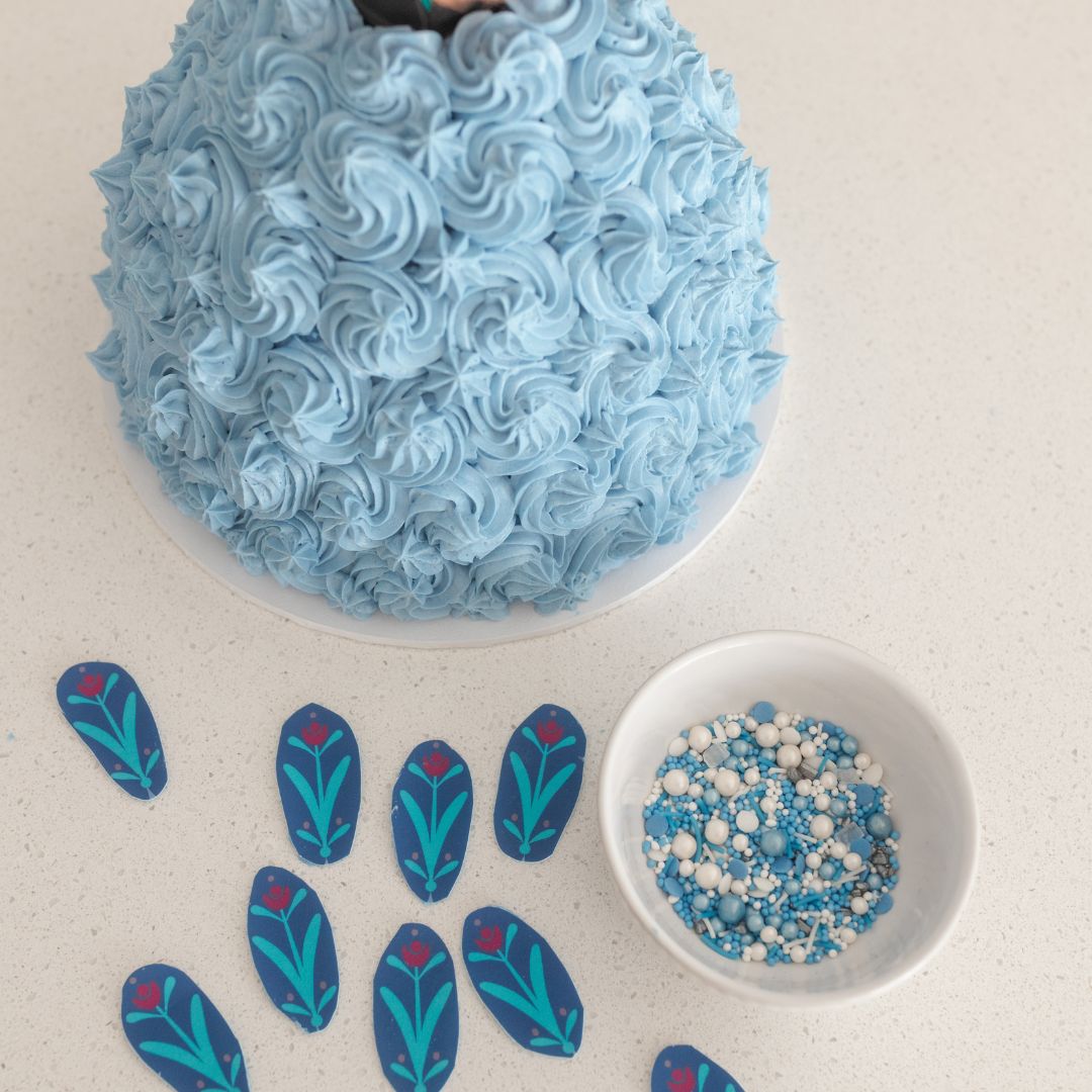 Ice Princess Dolly Varden Cake