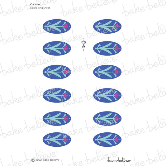 Ice Princess Dolly Varden Edible Images
